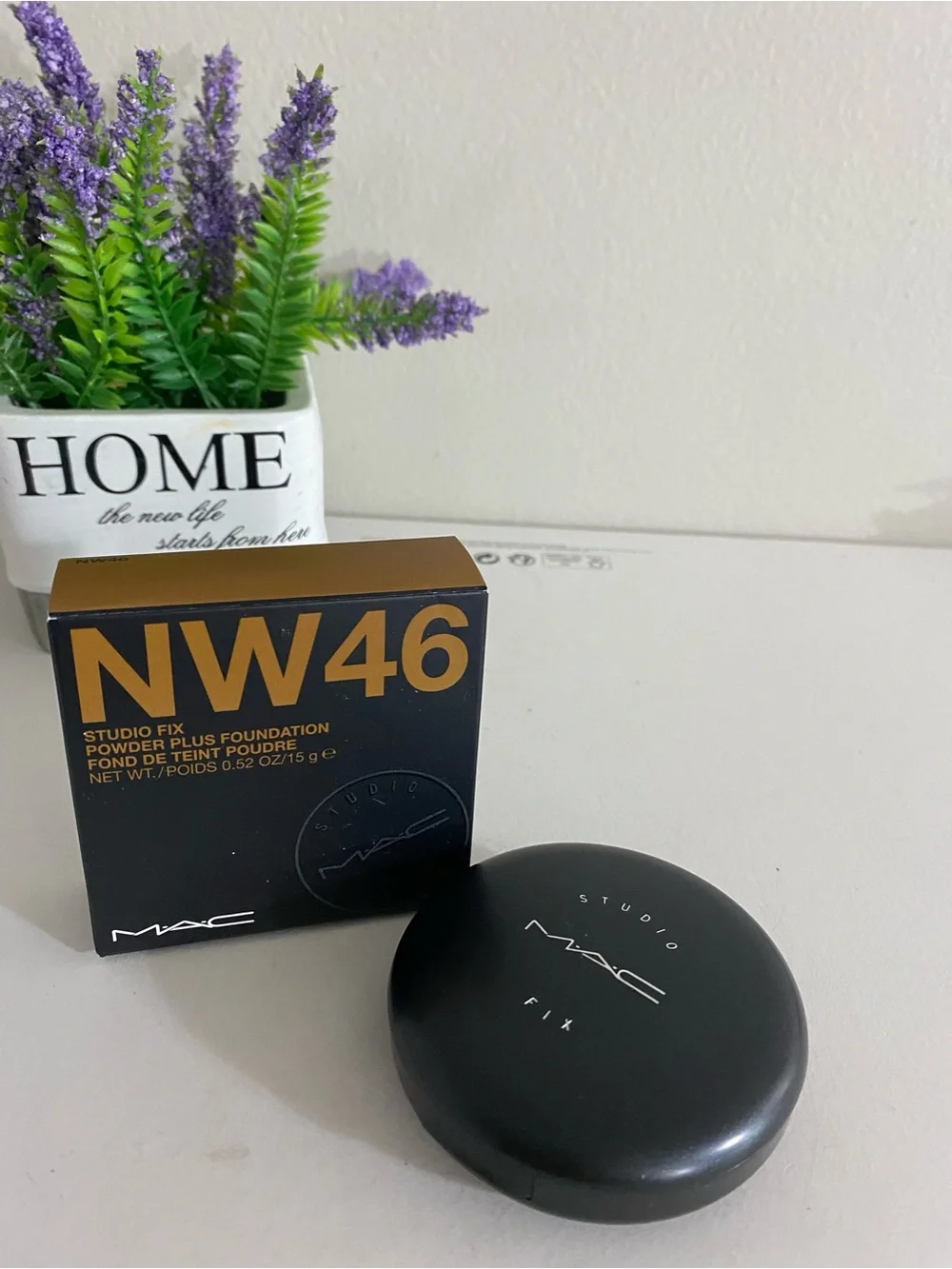 NW46~ MAC Studio Fix Powder Plus Foundation, 0.52 OZ, NWB, Original/ Old Formula